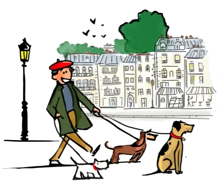 Promeneur de chien à Lyon 69000